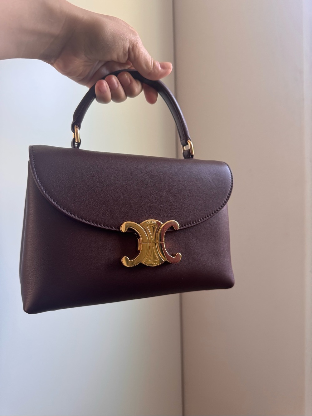 Celine Teen Nino Triomphe Top Handle Bag - Picture 2 of 2